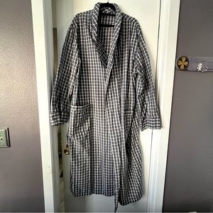 Mens cotton robe